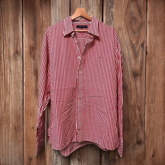 Camicia Tommy Hilfiger righe rosse vintage | NUMB3RS